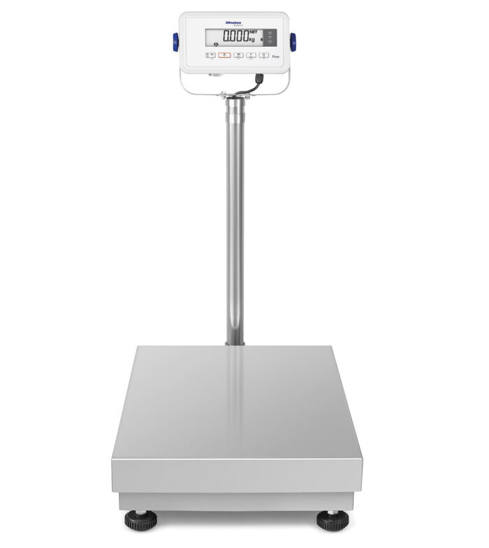 Puro Bench Scale stainless, front view Puro® bench scale