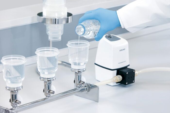 Microsart® e.jet laboratory fluid pump