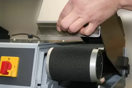 Easy belt exchange